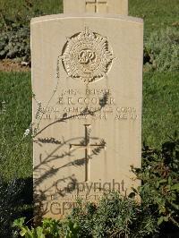 Bari War Cemetery - Cooper, Edgar Roy